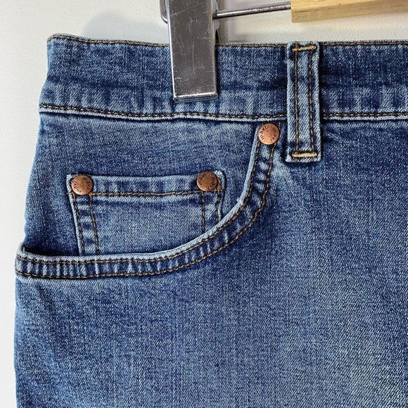 Mavi Low Rise Denim Mini Skirt Sz - Picture 4 of 8